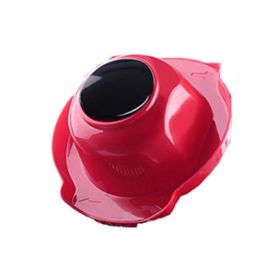 Multifunctional Food Safety Rack Food Slicing Knife Finger Protection Device (Option: red)