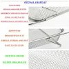 Expandable Stainless Steel Kitchen Sink Drain Basket - Adjustable Dish, Bowl & Cutlery Washing Rack With Space-Saving Design, Drains Forks, Knive