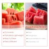 5Pcs 2 In 1 Watermelon Cutter Slicer Fork Stainless Steel Dual Head Watermelon Fruit Cutting Fork Knife For Summer Family Gathering Friend Party