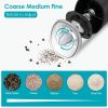 Electric Salt And Pepper Grinder Automatic Gravity Sensor Battery Powered Salt Mill LED Indicator Adjustable Coarseness One Hand Easy Operation